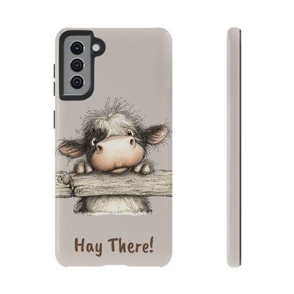 Hay There Cow Phone Case