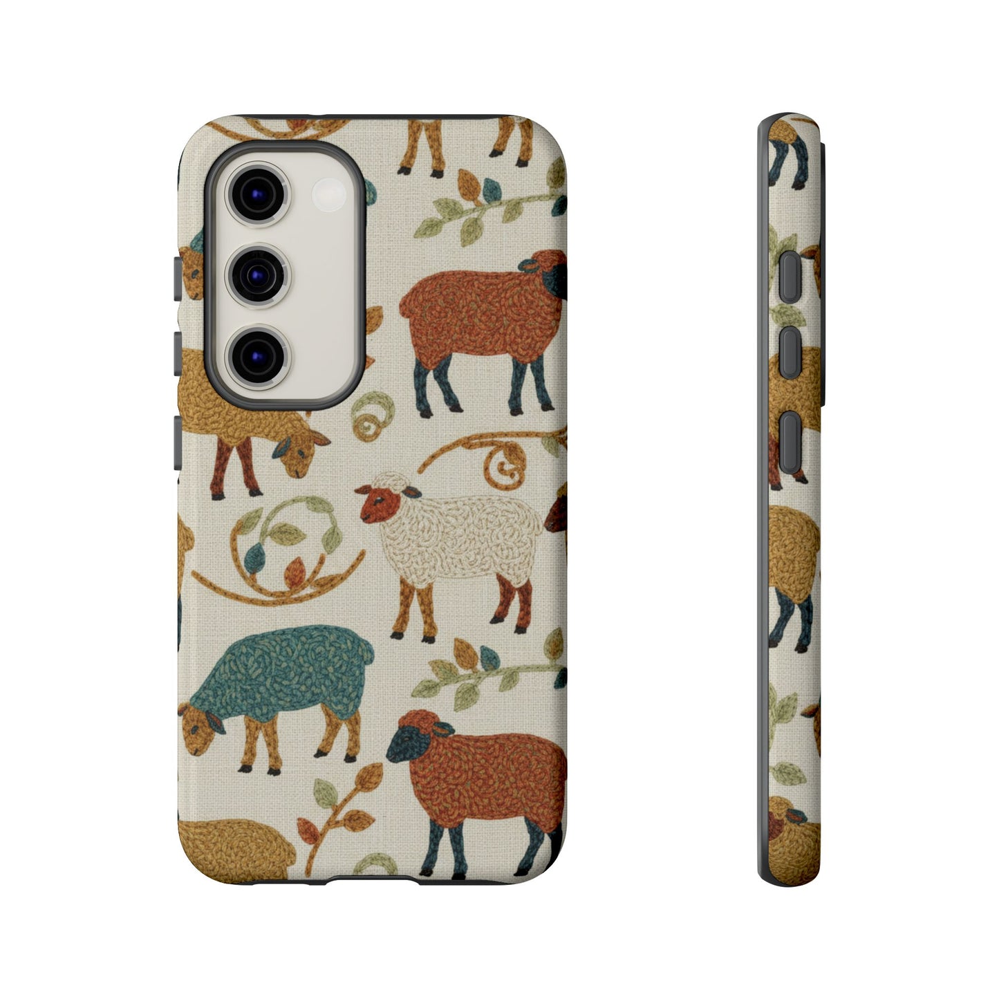 Folksy Sheep Phone Case
