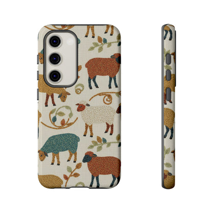 Folksy Sheep Phone Case