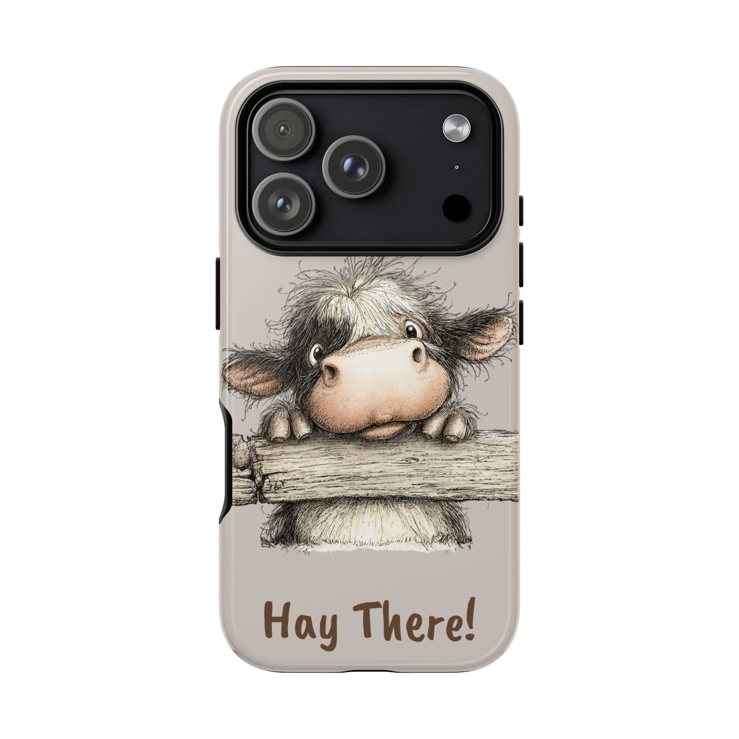 Hay There Cow Phone Case