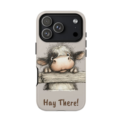 Hay There Cow Phone Case