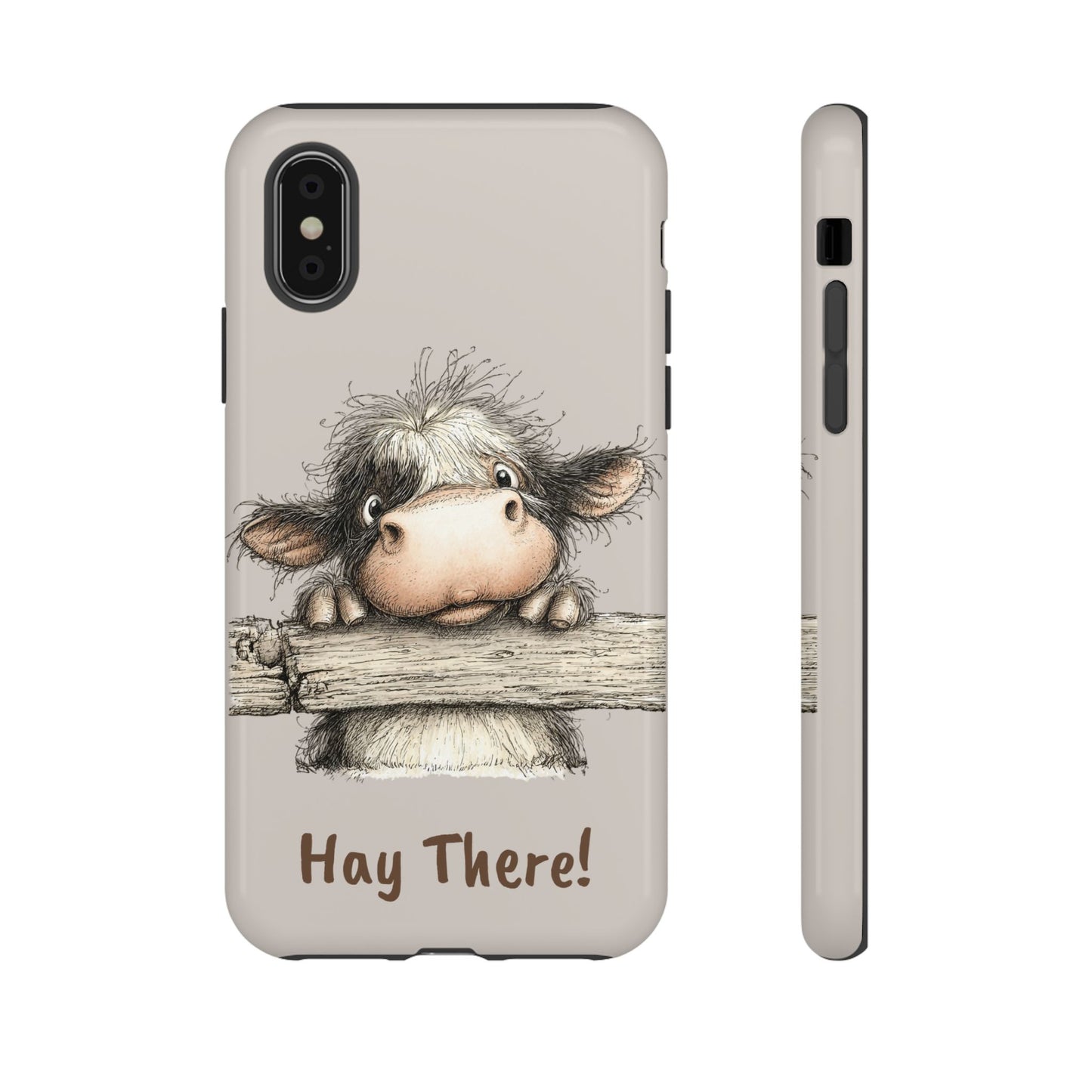 Hay There Cow Phone Case