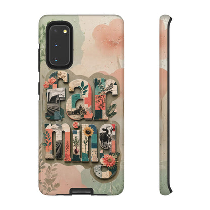 Farming Scrapbook Phone Case