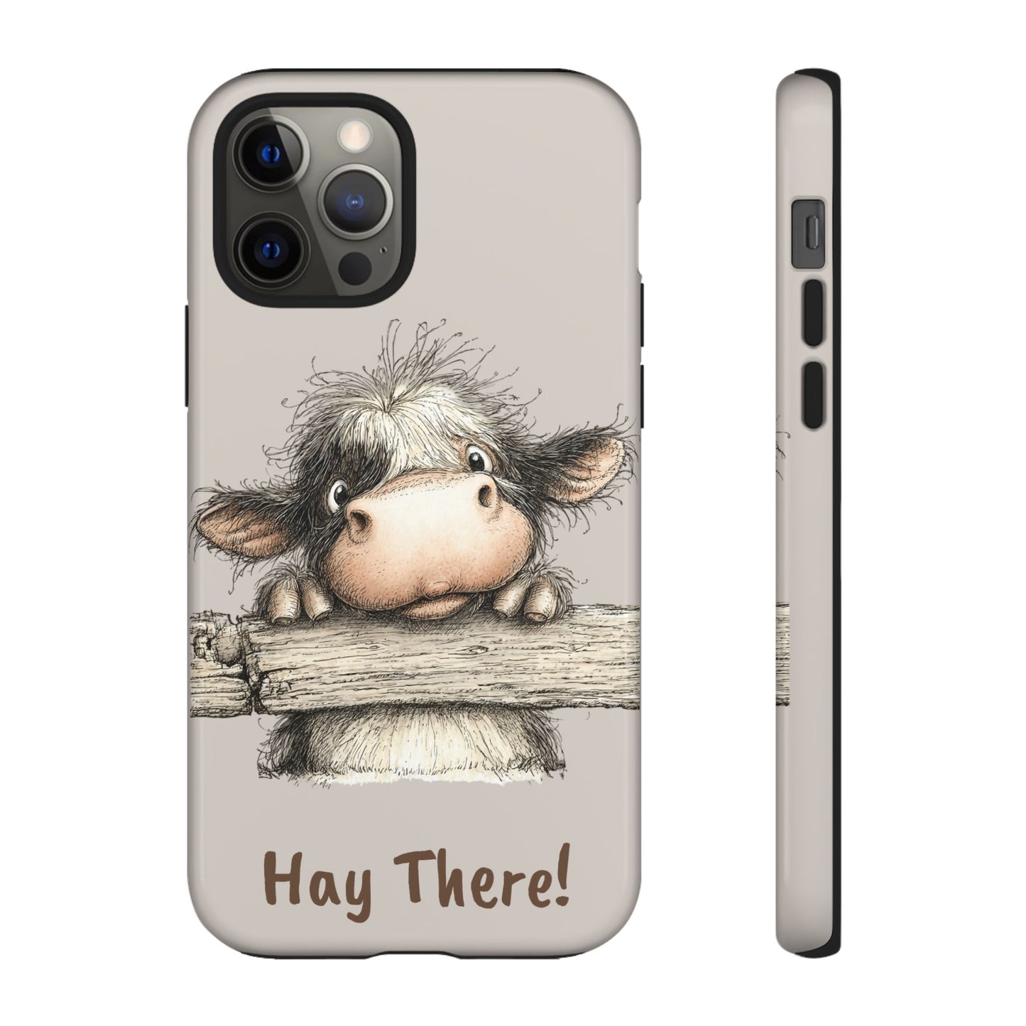 Hay There Cow Phone Case