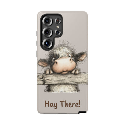 Hay There Cow Phone Case