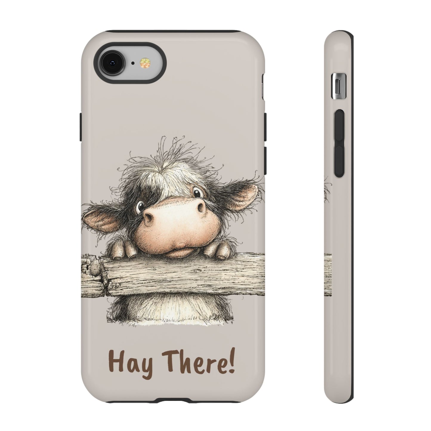Hay There Cow Phone Case