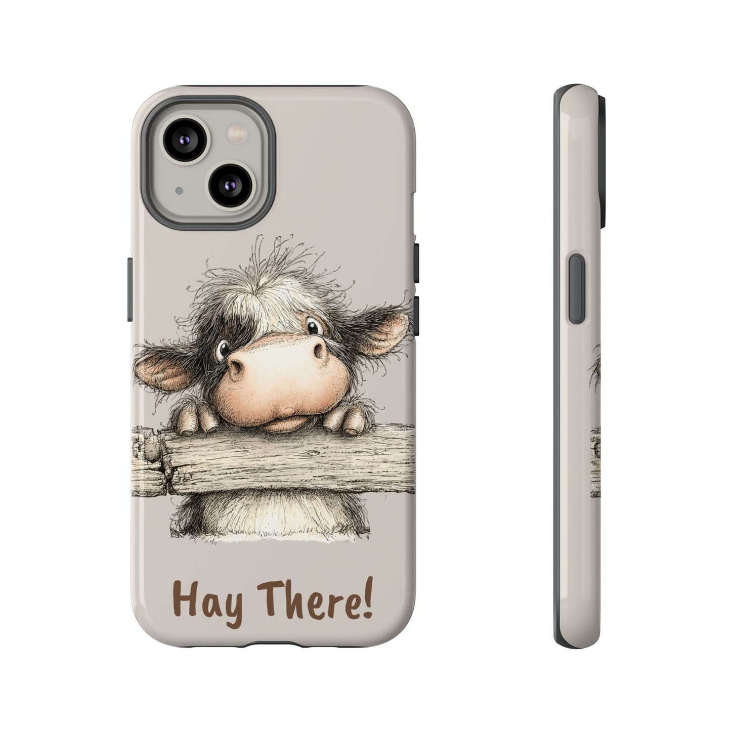 Hay There Cow Phone Case