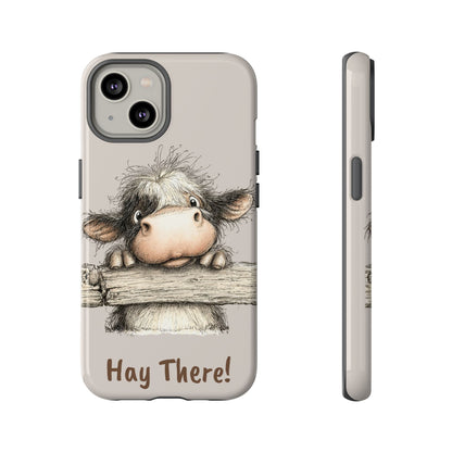 Hay There Cow Phone Case