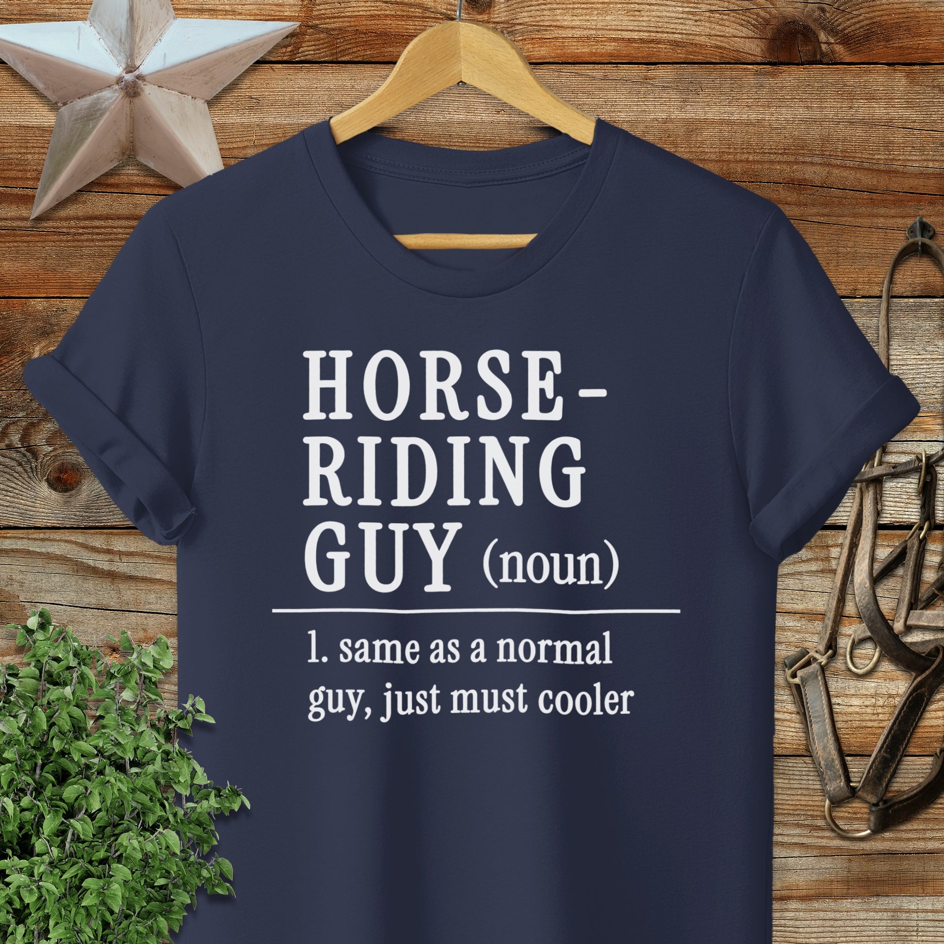 Horse-Riding Guy (noun): same as a normal guy, just must cooler.