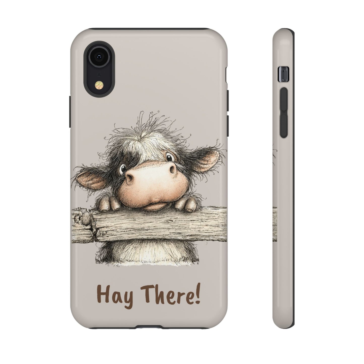 Hay There Cow Phone Case
