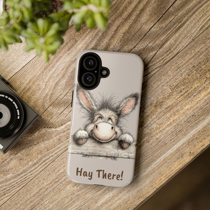 Hay There Donkey Phone Case
