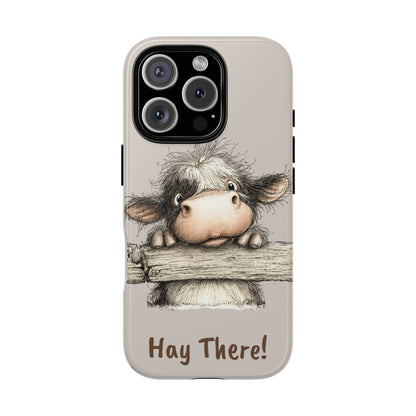 Hay There Cow Phone Case