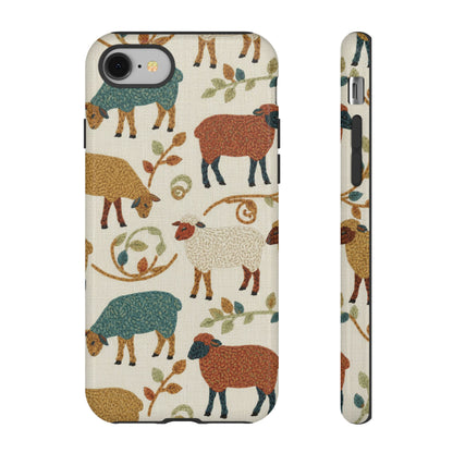 Folksy Sheep Phone Case