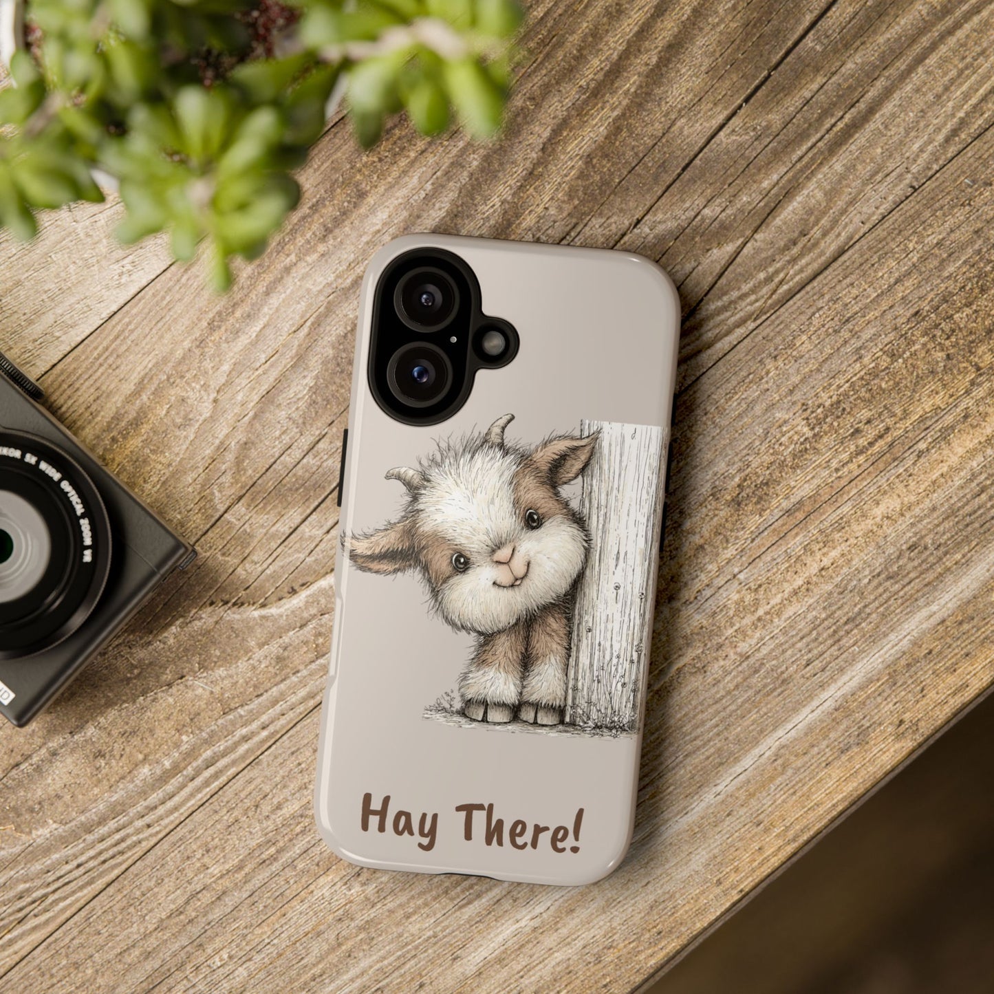 Hay There Goat Phone Case