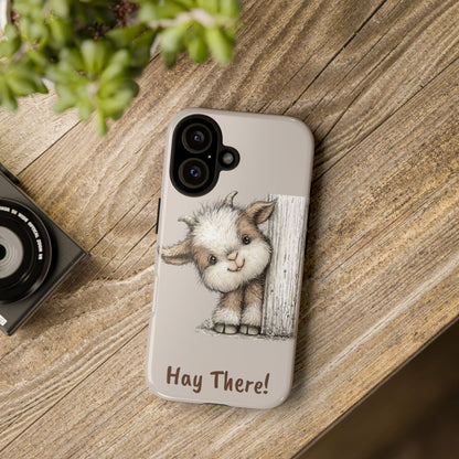 Hay There Goat Phone Case