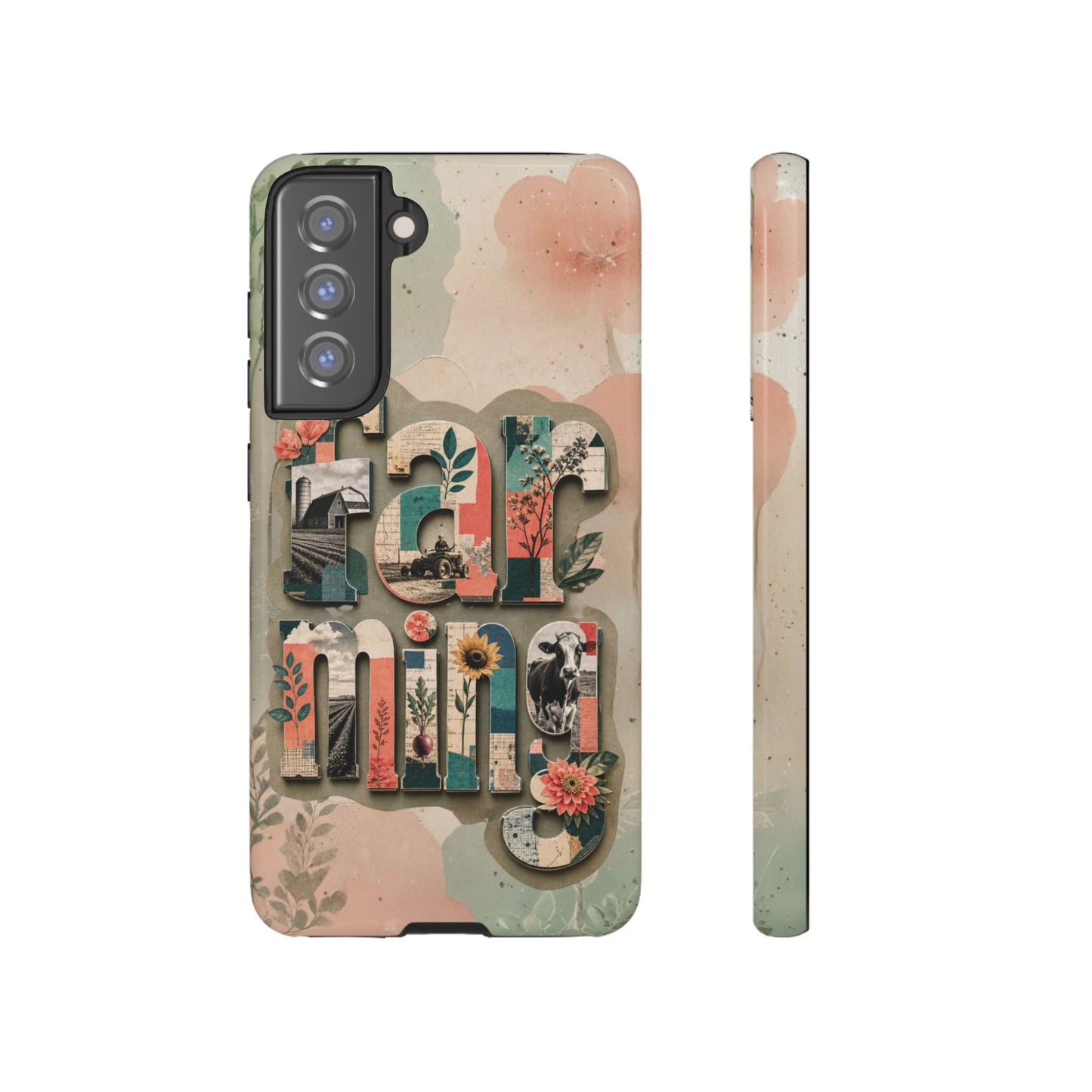Farming Scrapbook Phone Case
