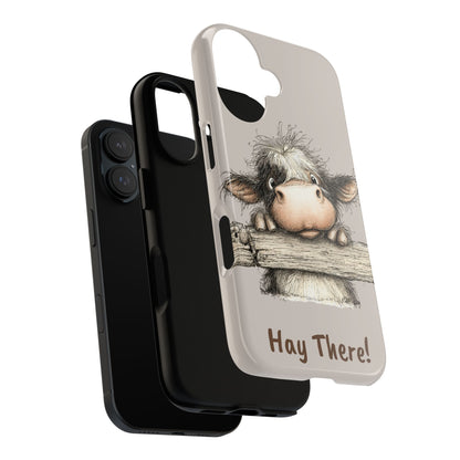 Hay There Cow Phone Case