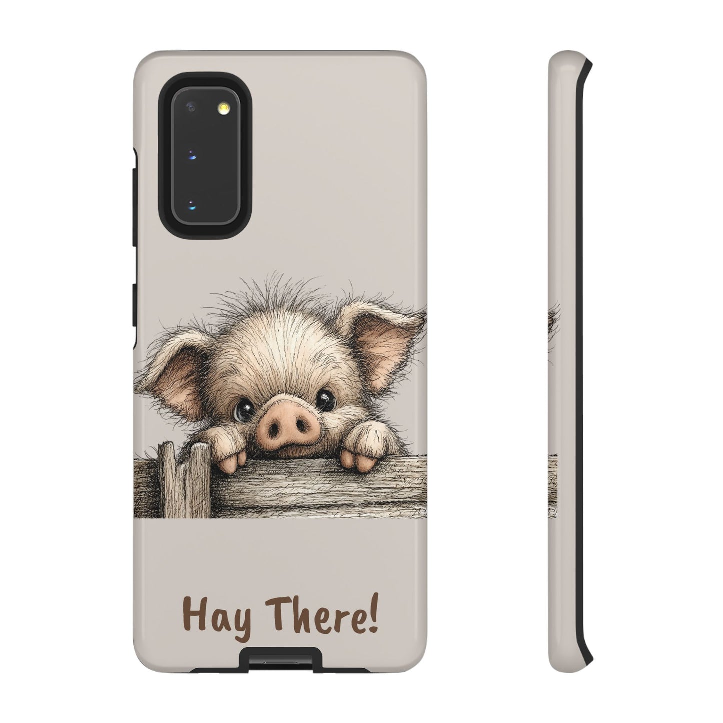 Hay There Pig Phone Case