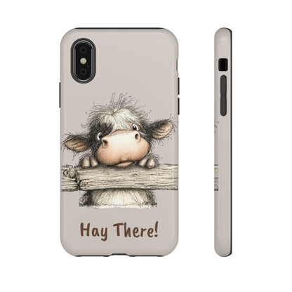 Hay There Cow Phone Case