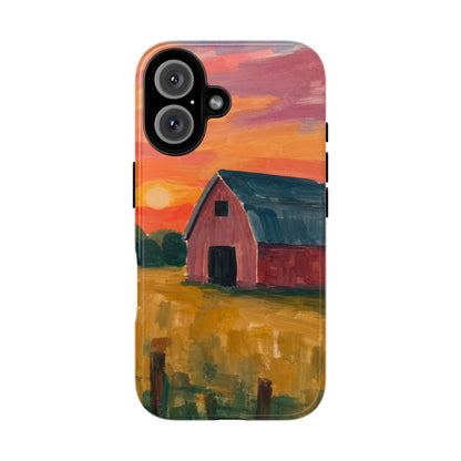 Watercolor Barn Phone Case