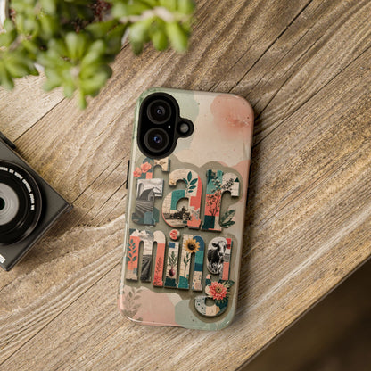 Farming Scrapbook Phone Case