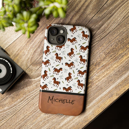 Personalized Horse Phone Case