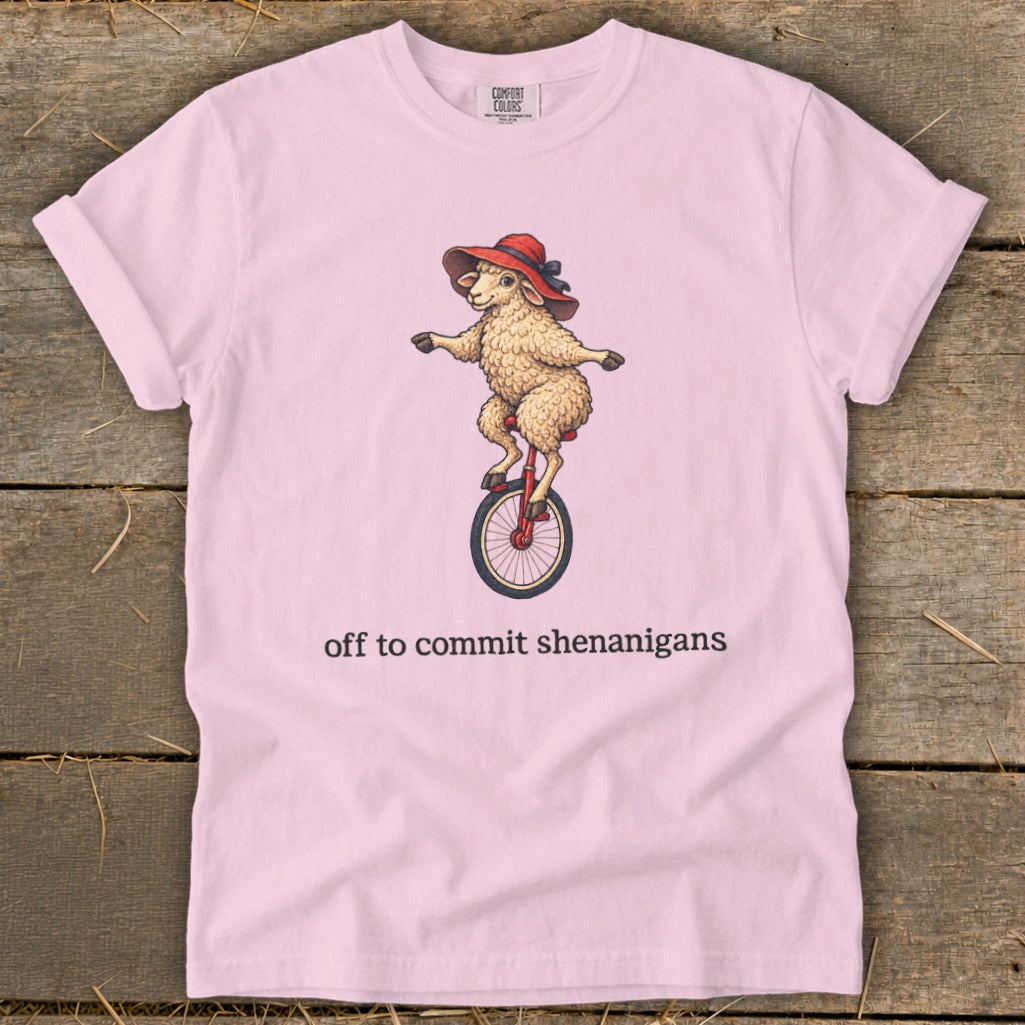 Off To Commit Shenanigans Signature Tee
