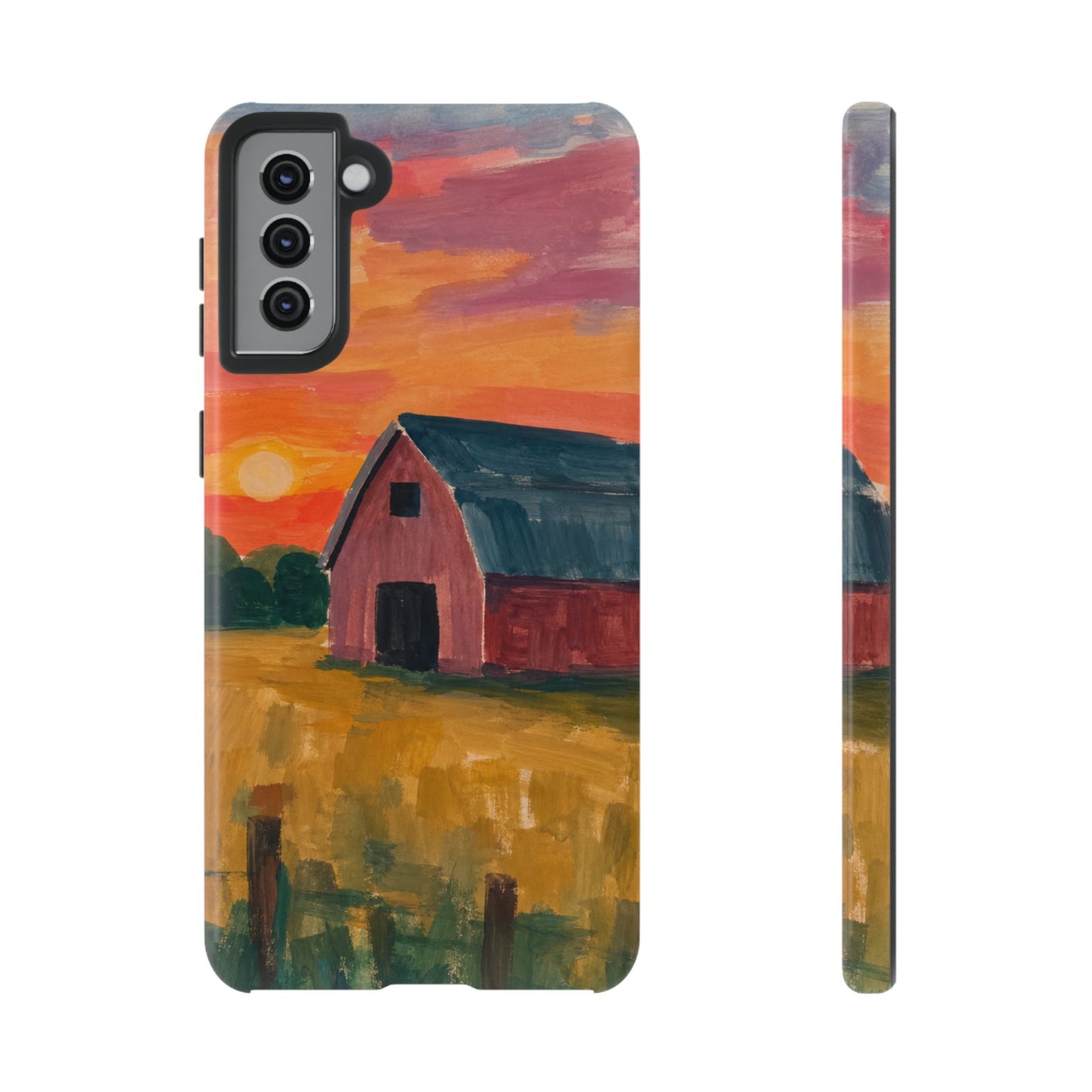 Watercolor Barn Phone Case