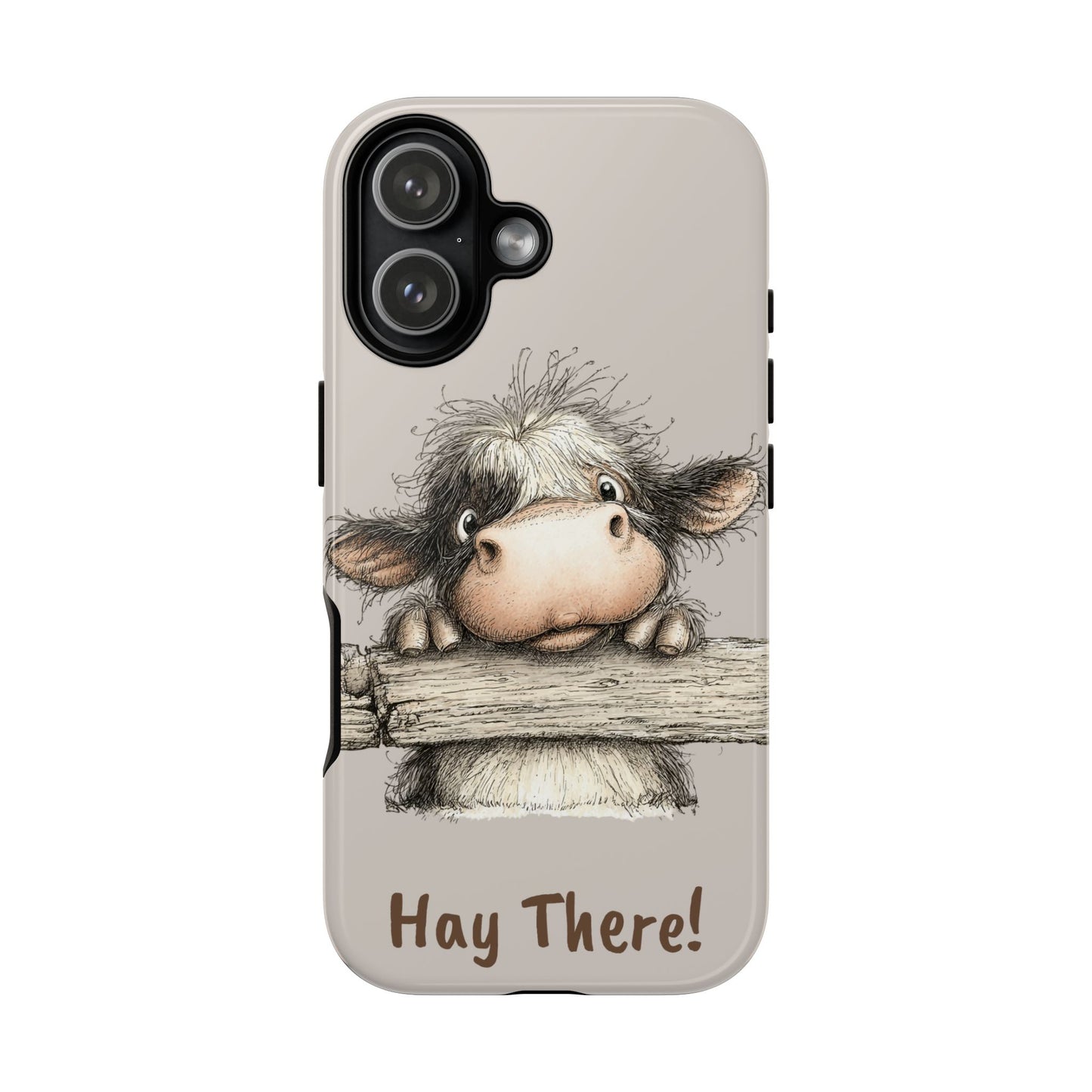 Hay There Cow Phone Case