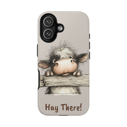 Hay There Cow Phone Case