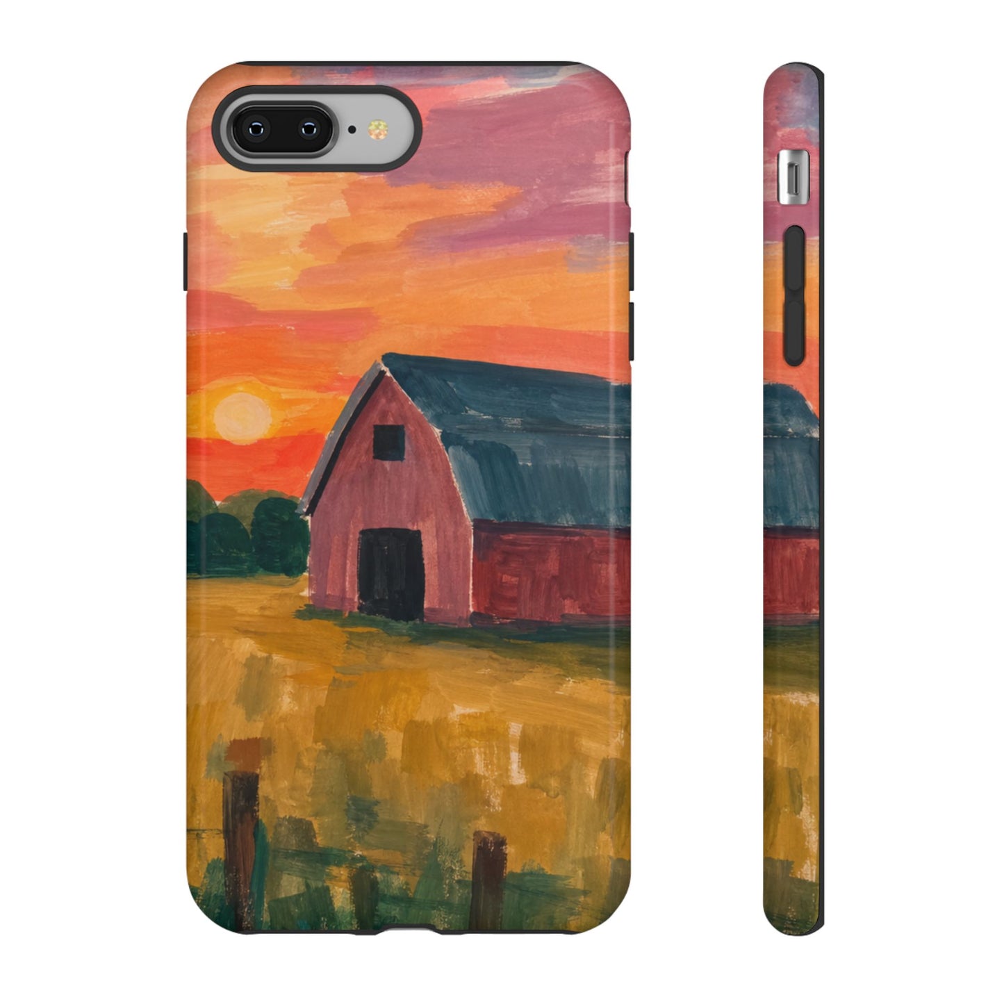 Watercolor Barn Phone Case