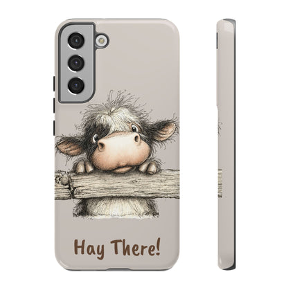 Hay There Cow Phone Case