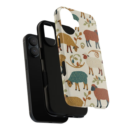 Folksy Sheep Phone Case