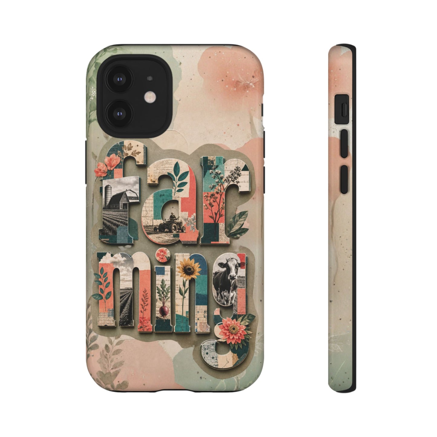 Farming Scrapbook Phone Case