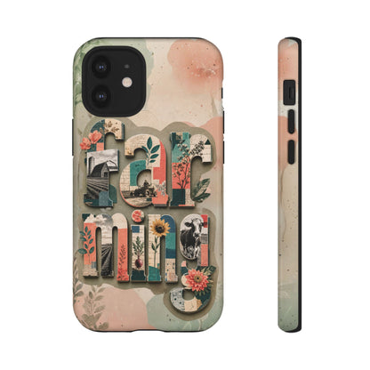 Farming Scrapbook Phone Case