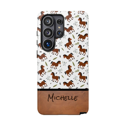 Personalized Horse Phone Case