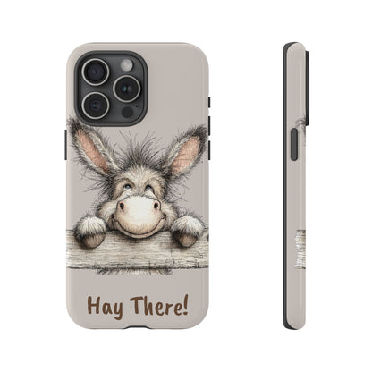Hay There Donkey Phone Case
