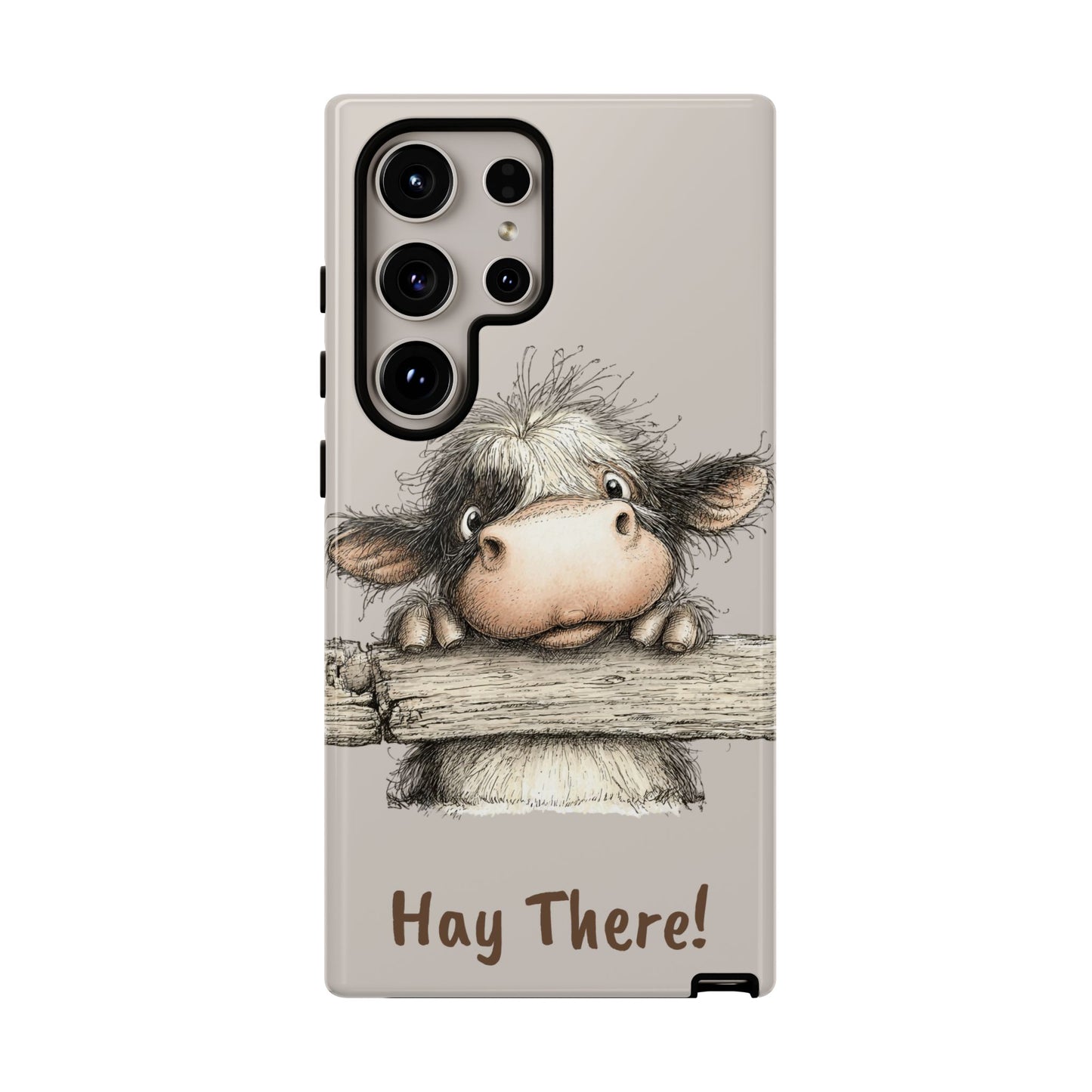Hay There Cow Phone Case