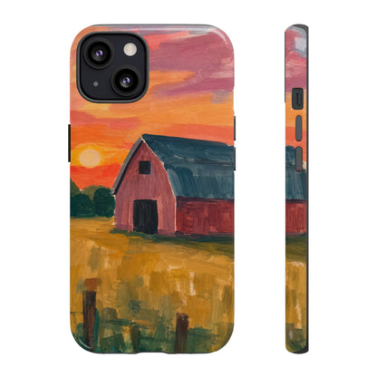 Watercolor Barn Phone Case