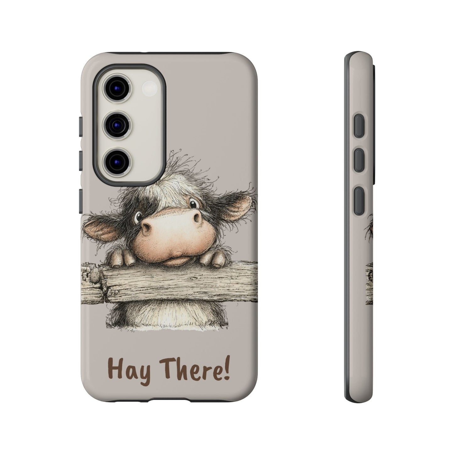Hay There Cow Phone Case