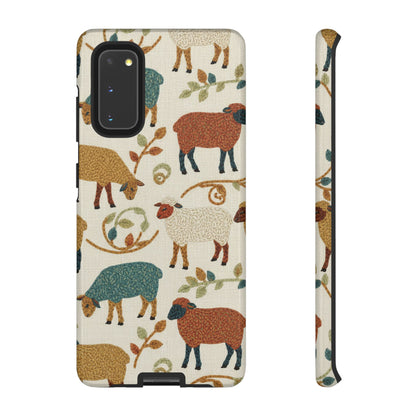 Folksy Sheep Phone Case