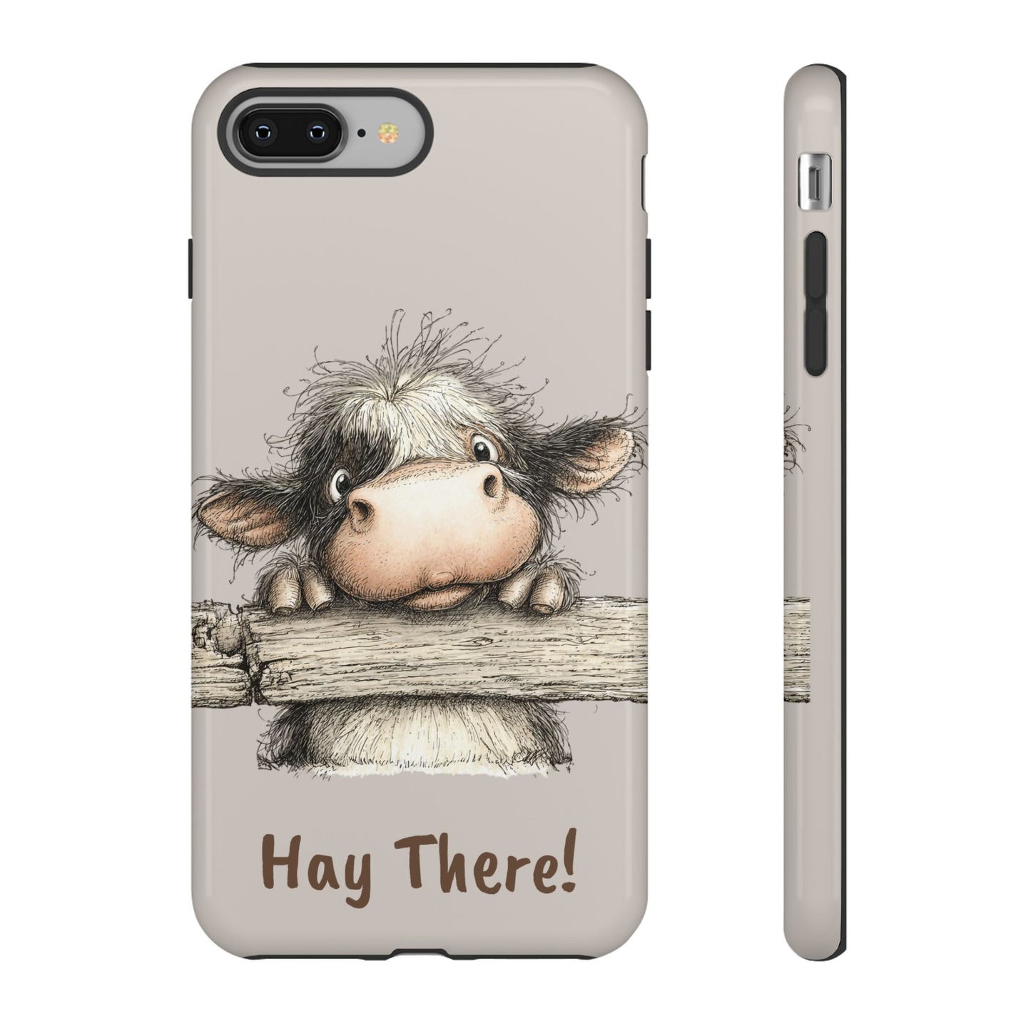 Hay There Cow Phone Case