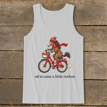Off To Raise a Little Ruckus Tank Top