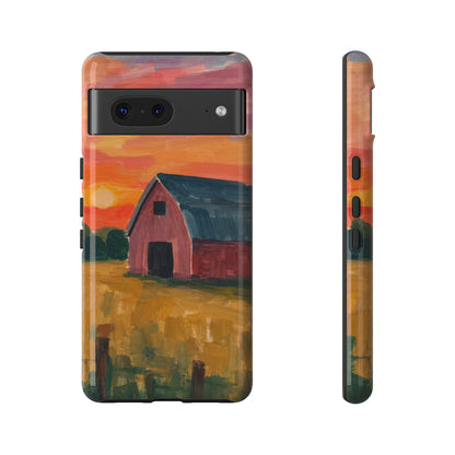 Watercolor Barn Phone Case