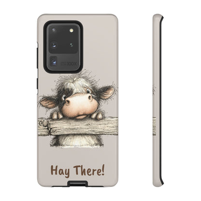 Hay There Cow Phone Case