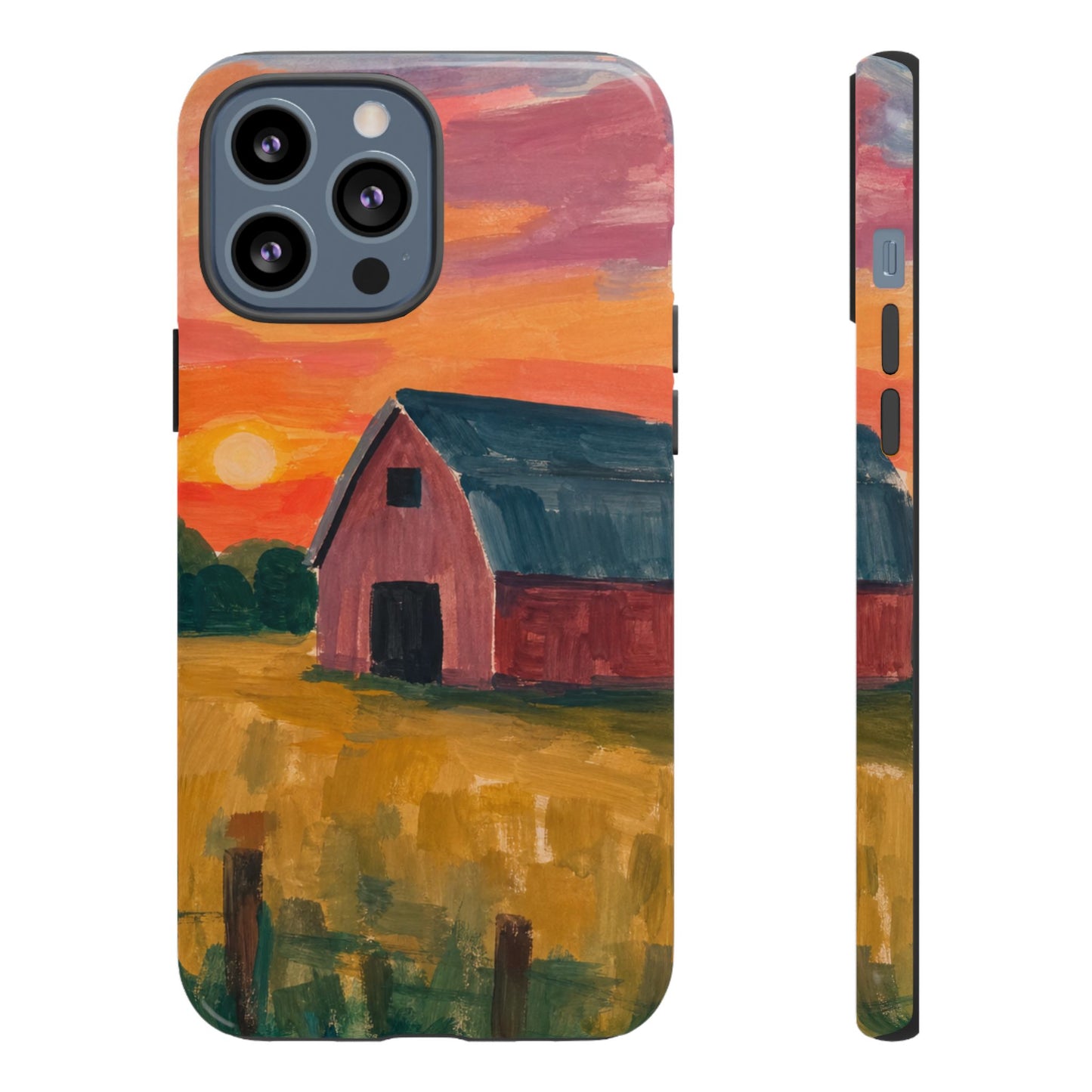Watercolor Barn Phone Case