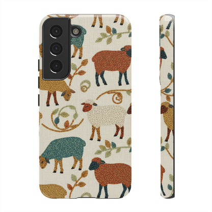 Folksy Sheep Phone Case