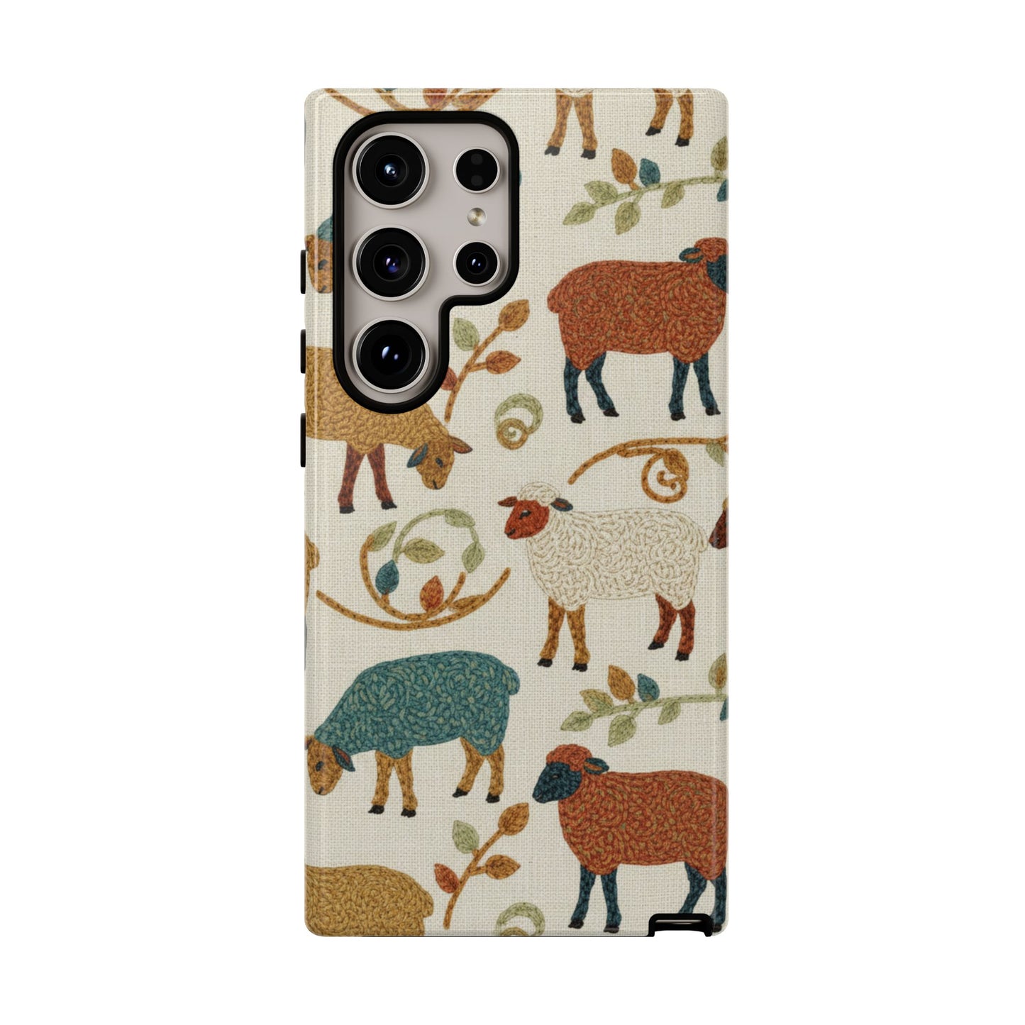 Folksy Sheep Phone Case