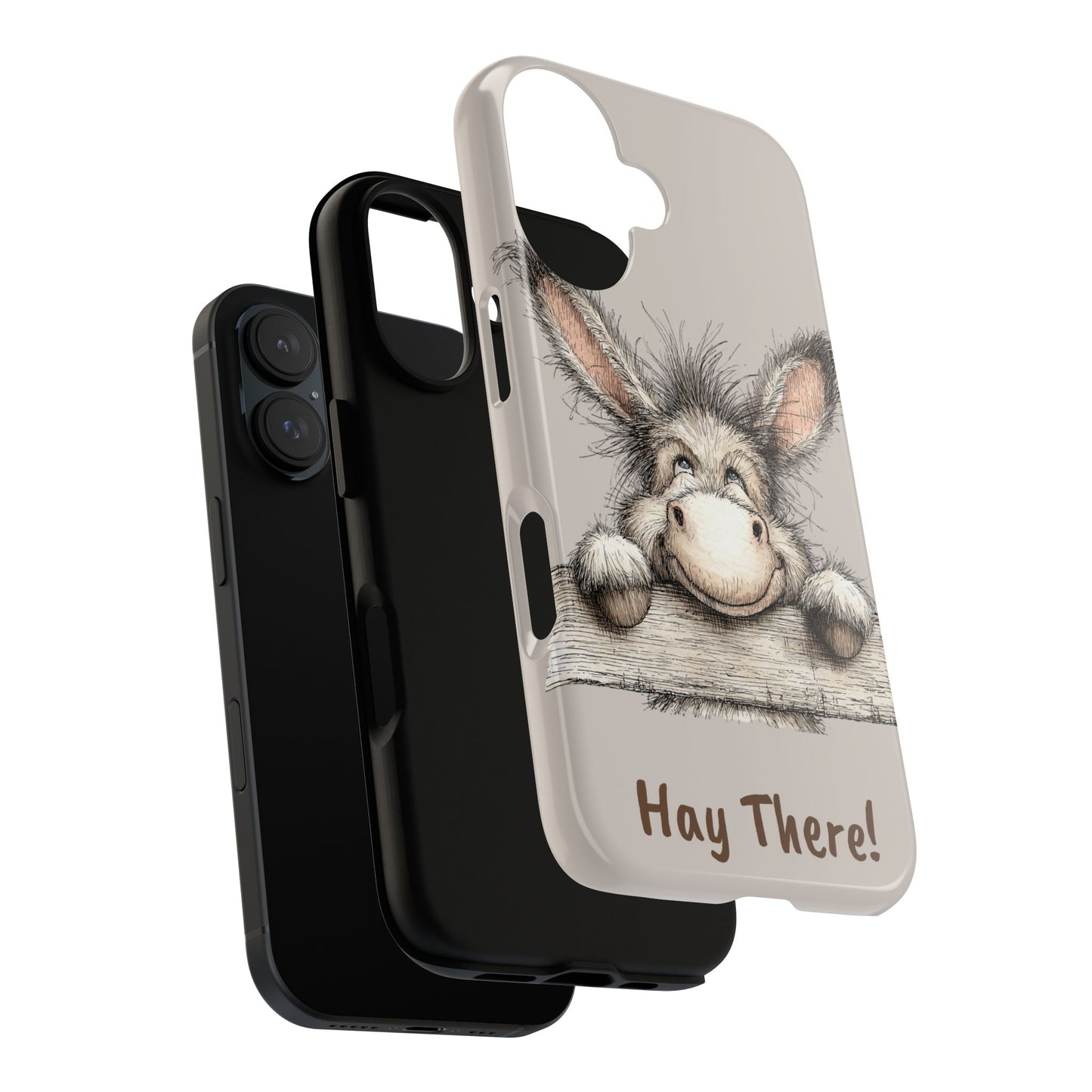 Hay There Donkey Phone Case