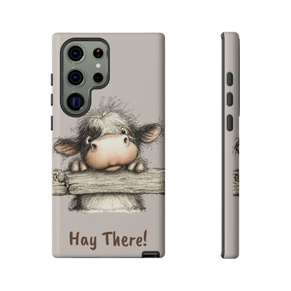 Hay There Cow Phone Case